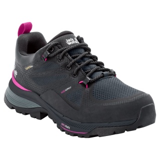 Jack Wolfskin Hiking Shoes Force Striker Low Texapore waterproof phantom grey Women